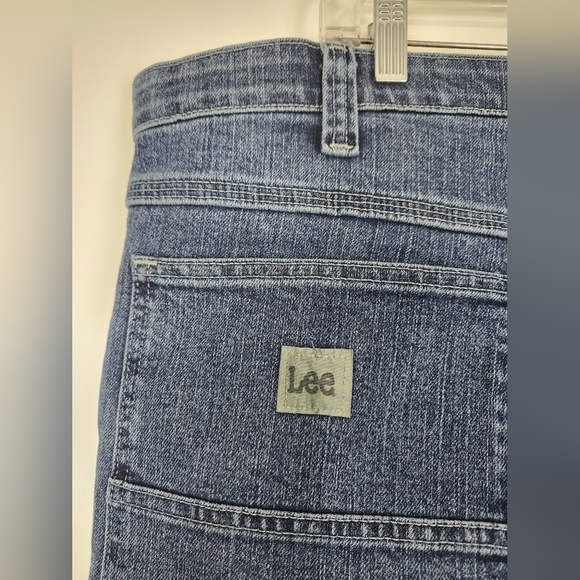 Lee Carpenter Loose Fit Straight Leg Original Stone 48x29 - Picture 7 of 11